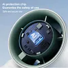 Portable Handheld Personal Turbo Fan USB Rechargeable Cooling Fan 100 Gear Speed