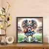 NFL football fille ronde drill diamond painting-40 * 40cm