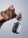 Transparent Protective Cover with Keyring for Samsung Galaxy Buds 3/3 Pro