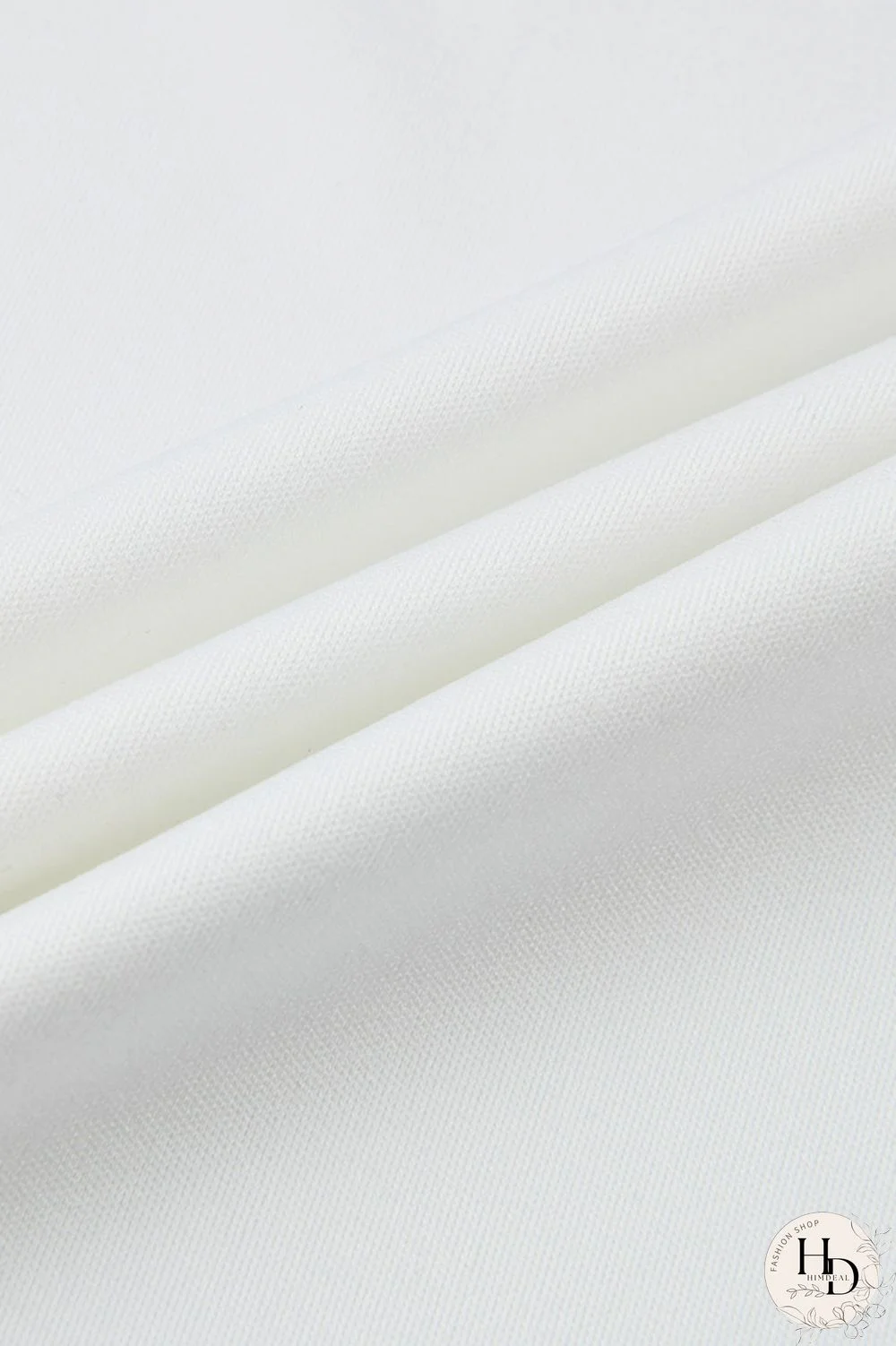 White Fashion Casual Solid Split Joint Turtleneck Tops