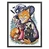 Cat Castle-14CT Stamped Cross Stitch 27*34cm/10.63*13.39in tapestrymarket