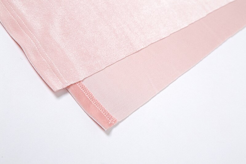  Pink Y2K Dress Up Party Spaghetti Strap Sexy Split Out Solid Straight Sliver Summer Dress Female Elegant Pajamas 2025 New