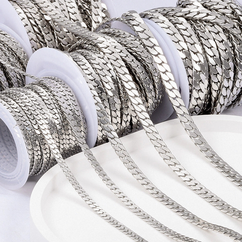 1 Piece 304 Stainless Steel Diameter 4mm Diameter 6 Mm Jewelry Accessories