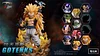 WCF & Mega Scale Gotenks with LED - Dragon Ball Resin Statue - T-Rex Studios