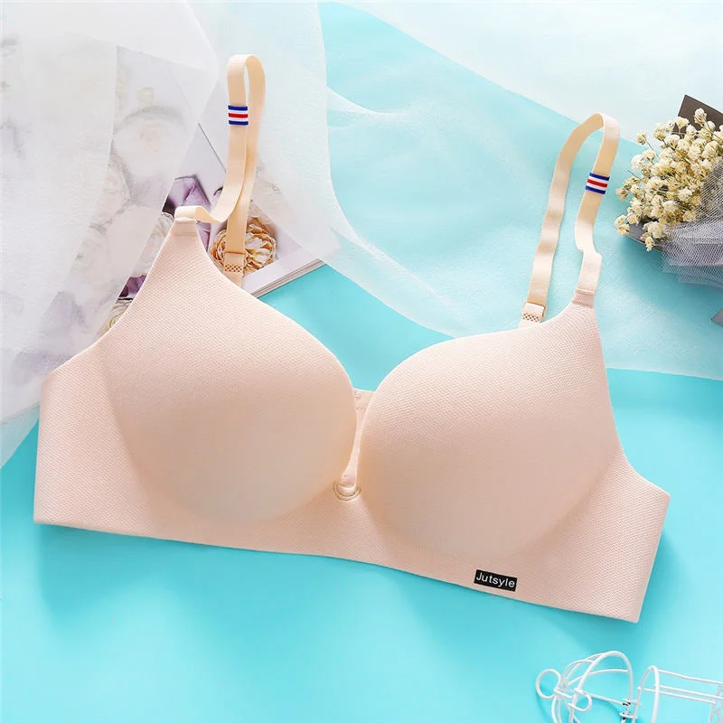 Women Bra Sexy Underwear Wireless Seamless Bras Female Brassiere Intimate Lingerie Push Up Bra Solid Color Bralette A/B Cup