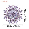 Diamond Painting 2D Flat Winter Snowflake Wall Door Decor