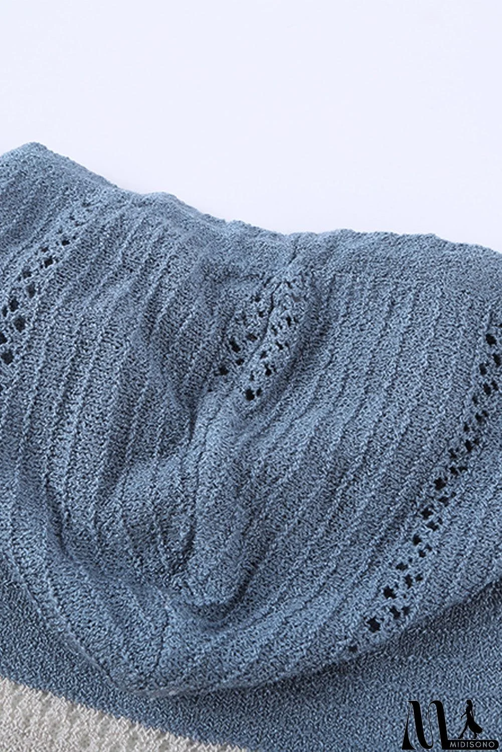 MidiSono - Classic Beach Bonfire Knitted Hoodie