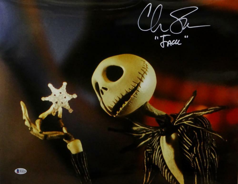 Chris Sarandon Signed Nightmare Before Christmas 16x20 Jack