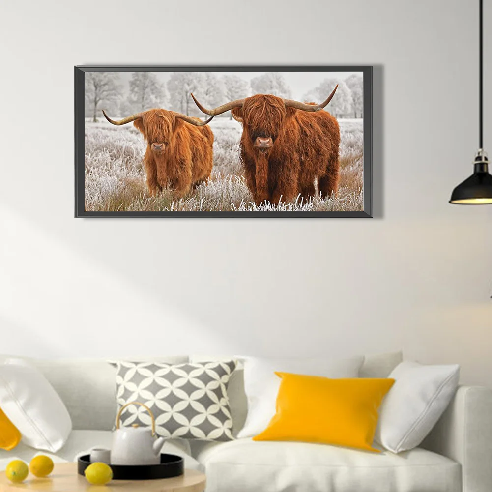 Diamond Painting - Full Round Drill - Yak(80*40cm)