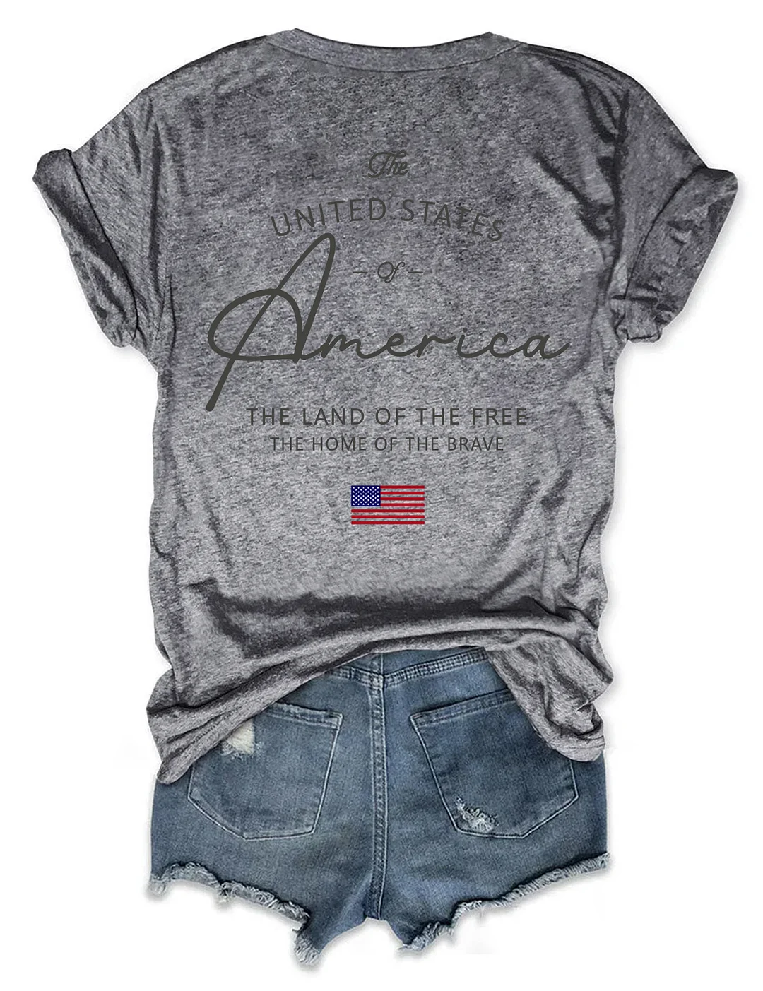 Land Of The Free 4th of July T-shirt