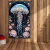 (40*70cm)DIY Full Round Drill Diamond Painting-Jellyfish