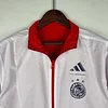 2023/2024 Ajax Reversible Windbreaker(Red-White)Soccer Jersey 1:1 Thai Quality