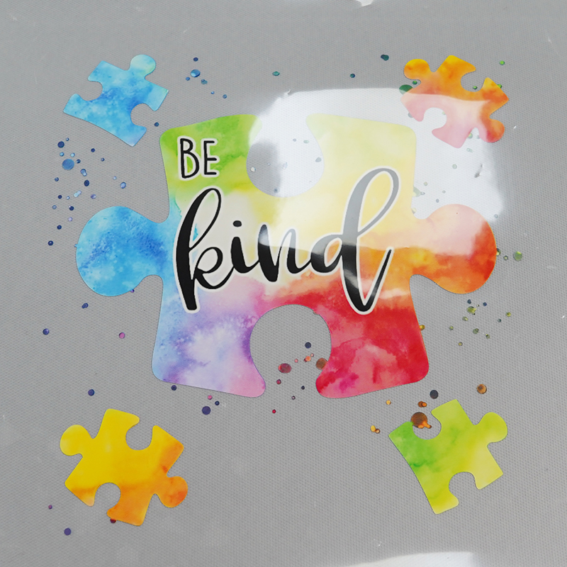 Low MOQ autism design Printabel PU Vinyl Transfer 