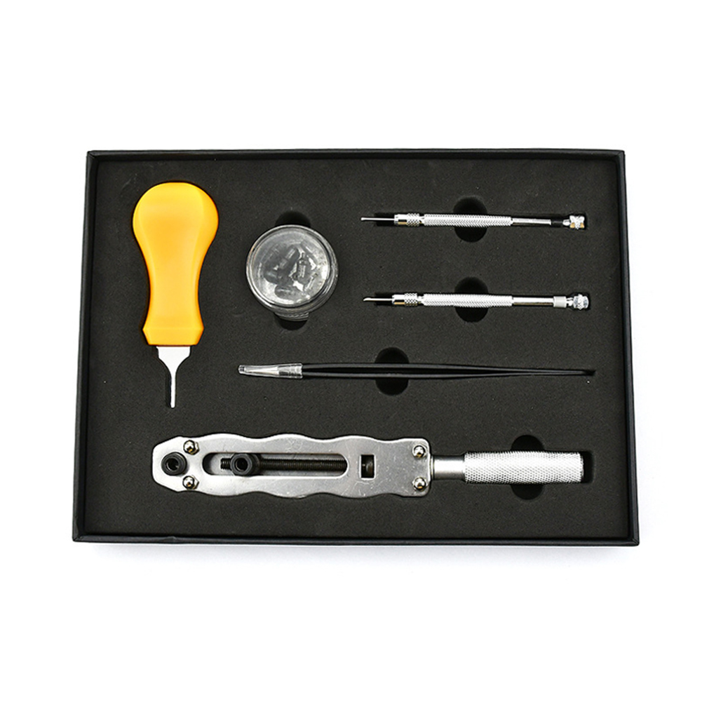 

6pcs Watchmaker Watch Repair Tool Kit Case Opener with Tweezer Band Remover, 501 Original