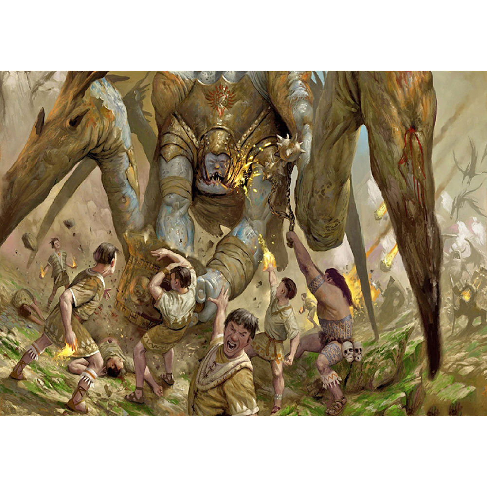

Fierce Monster - Round Drill Diamond Painting - 30*40CM, 501 Original