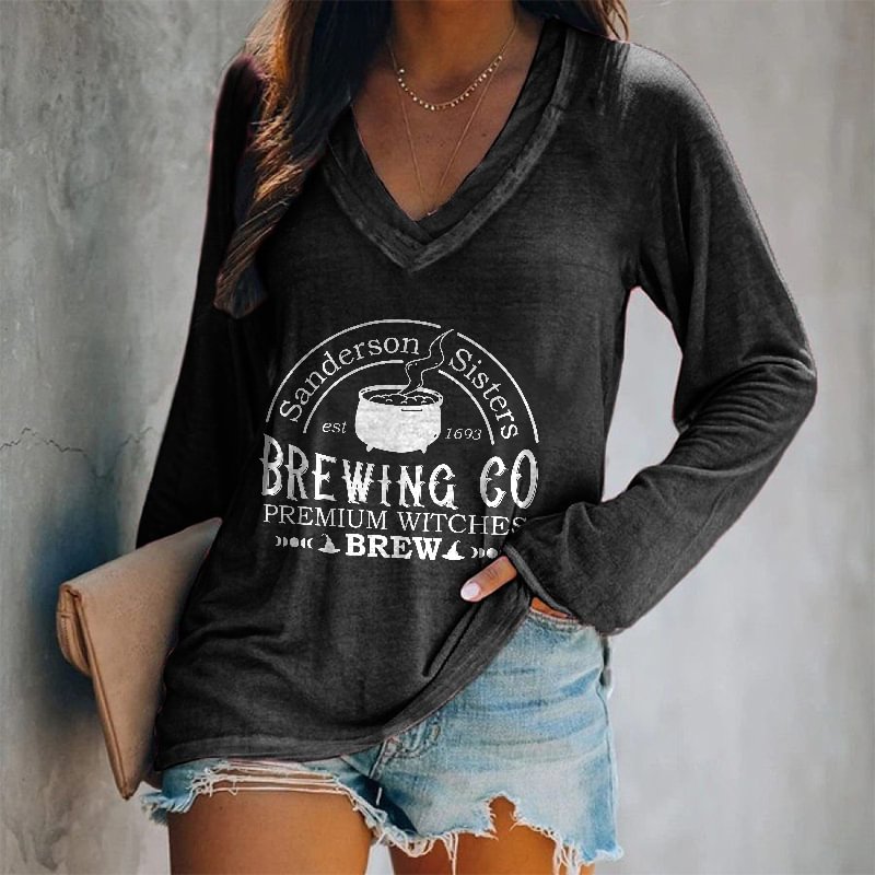 Sanderson Sistsers Printed Long Sleeve T-shirt