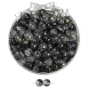 Ink Drop Crystal Glass Round Beads DIY Bracelet