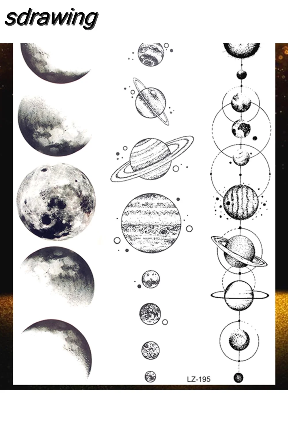 sdrawing Wolf Forest Temporary Tattoos For Children Tiger Geometric Fake Tatoos Mountain Triangle Elk Tatoo Sticker Body Art