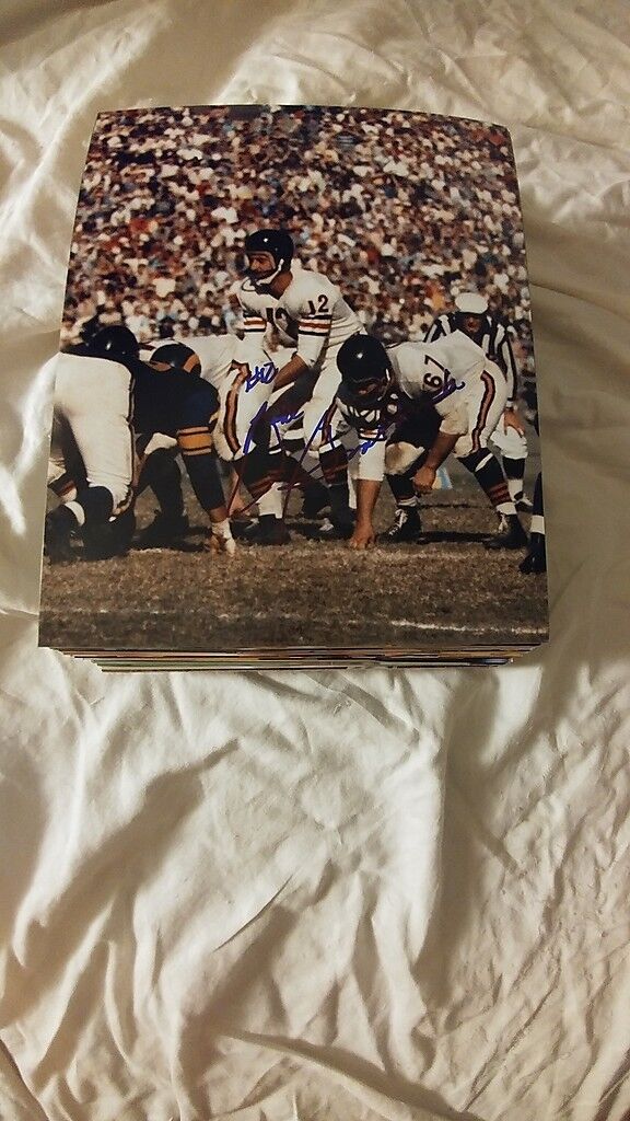 ZEKE BRATKOWSKI CHICAGO BEARS SIGNED AUTOGRAPHED 8X10 Photo Poster painting W/COA F