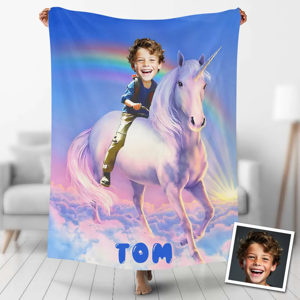 Custom Blanket Personalized Kids Gifts | Makemesurprise&reg;