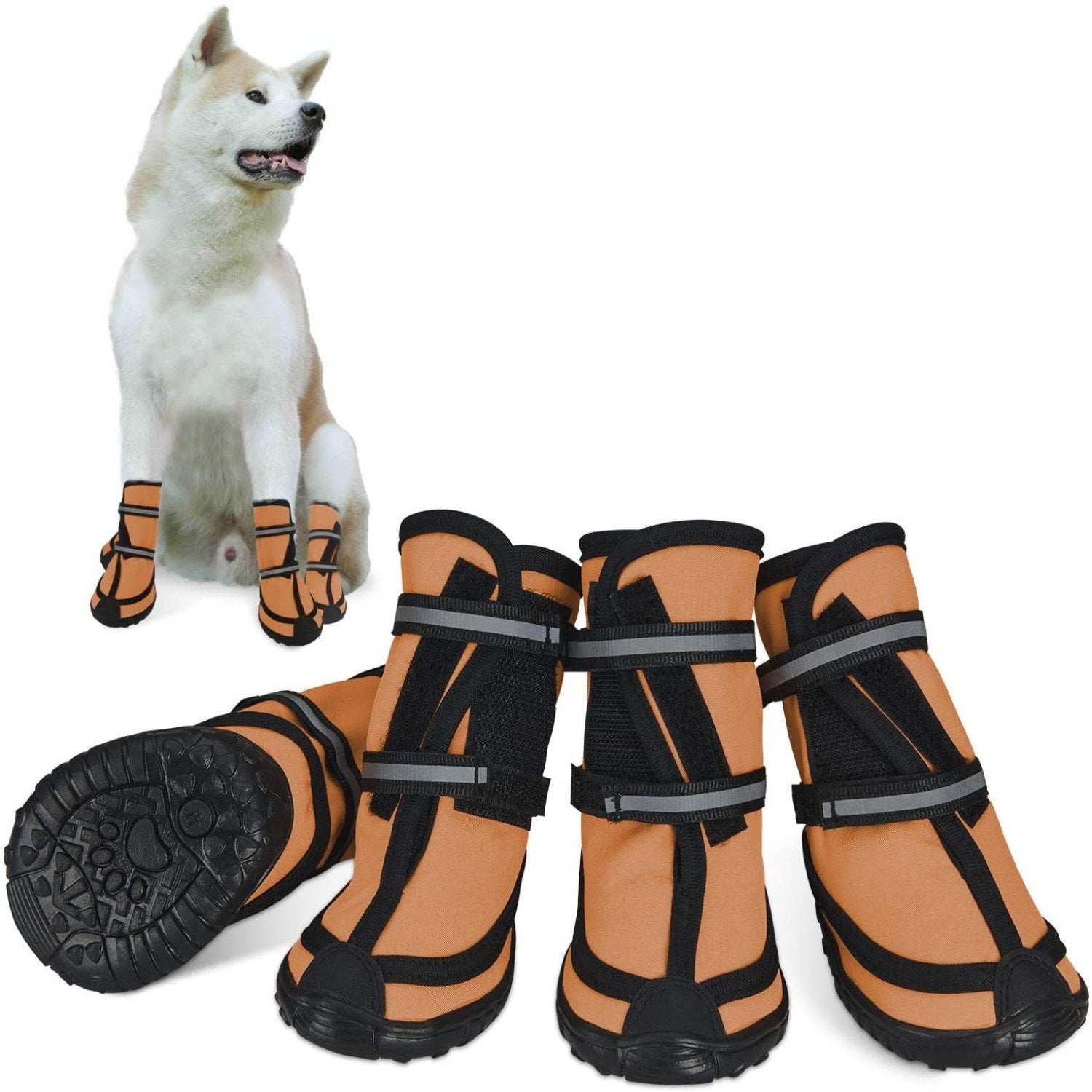 Waterproof Anti-Slip Boots for Sports Running and Hiking For Dog