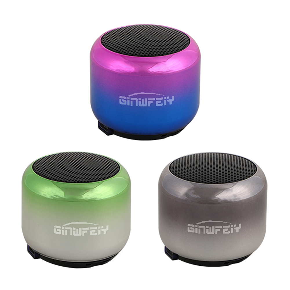 

TWS Mini Music Loudspeaker Selfie Bluetooth-compatible 5.0 Wireless Speaker, Gun silver, 501 Original