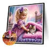 Adorable Children-Full Round Diamond Painting 40*40CM