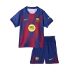 Barcelona Home Kids Soccer Jerseys Kit 2025/26