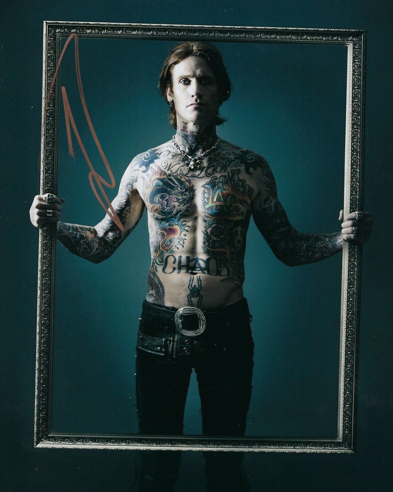 GFA Buckcherry * JOSH TODD * Signed Autograph 8x10 Photo Poster painting PROOF J2 COA