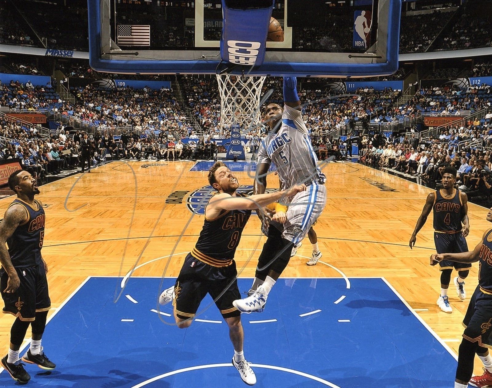 GFA Orlando Magic * VICTOR OLADIPO * Signed 8x10 Photo Poster painting O1 PROOF COA