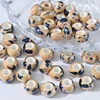 Netural Brown Khaki Colors Ceramic Beads DIY Jewelry Accessories