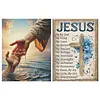 Religion Full 11CT 3 Strands DIY Counted Cross Stitch Kits Needlework Embroidery Kit for Beginners Adults Home Decor