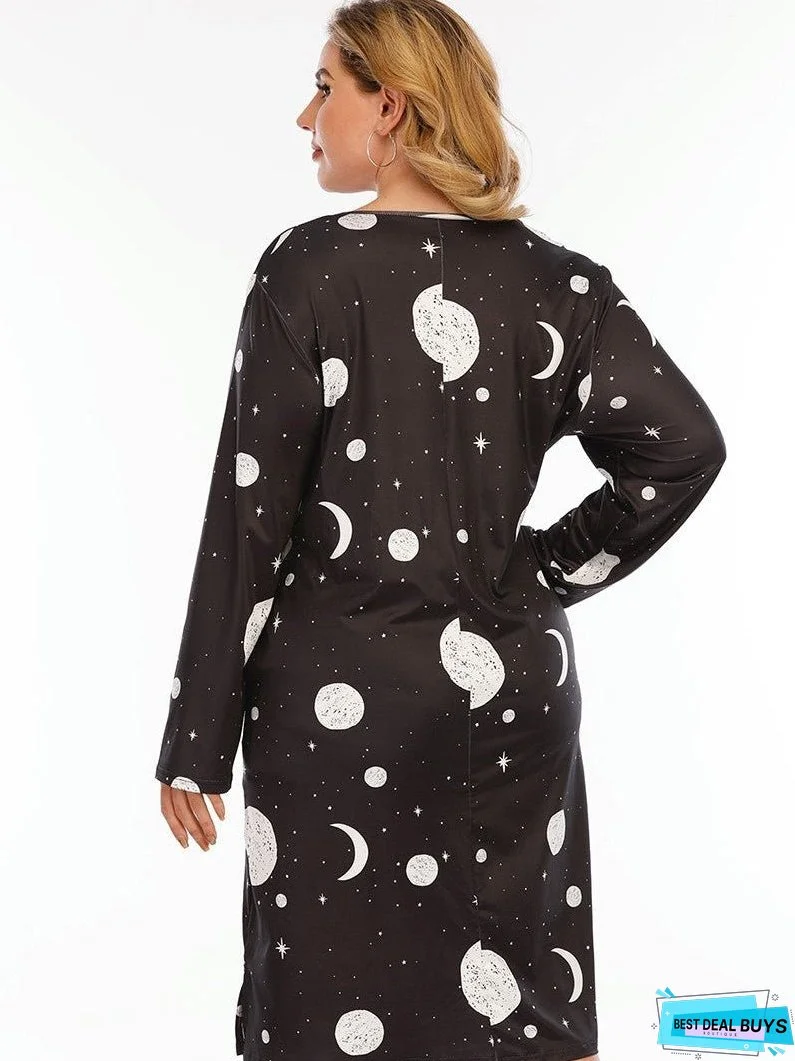 Casual Loose Pocket Plus ress