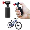 Bicycle CO2 Valve Head Kit with Foam Sleeve M&A Valves Adapter for Cycling