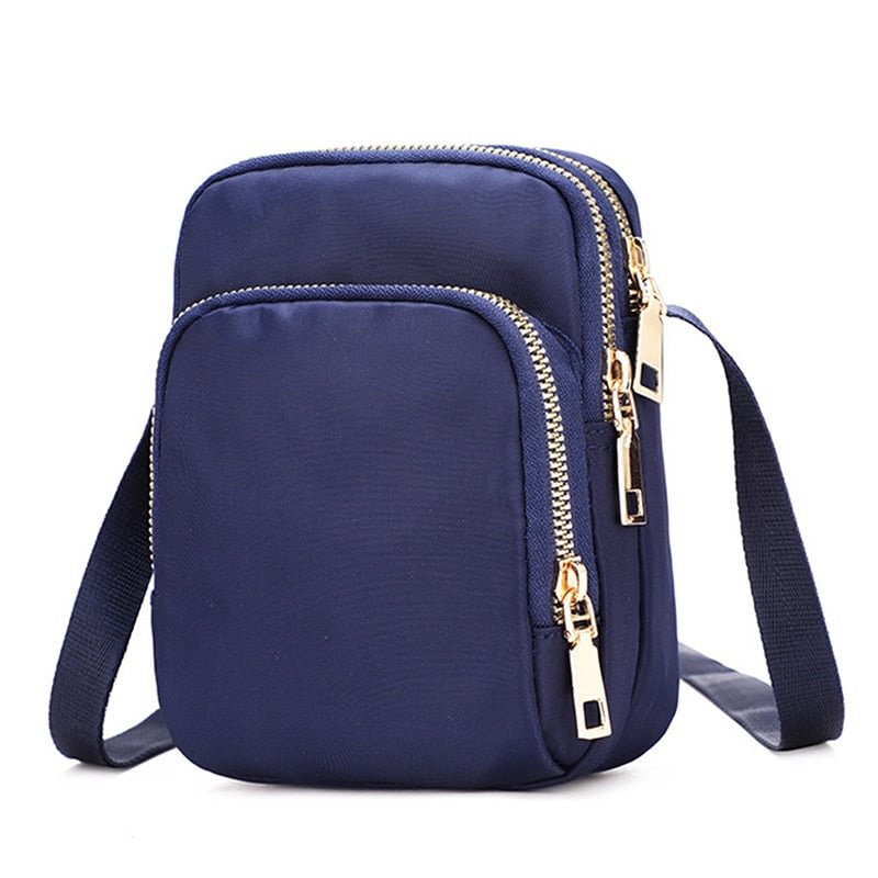 LKEEP Fashion Women Crossbody Zipper Mobile Phone Shoulder Bag Lady Female Multifunction Handbag Wrist Purse New Hot 2021
