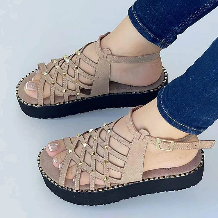 Women's thick-soled casual shoes