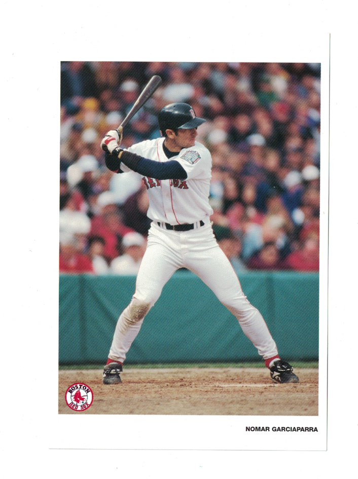 Nomar Garciaparra Boston Red Sox Vintage Team Issue 4 x 6 Photo Poster painting