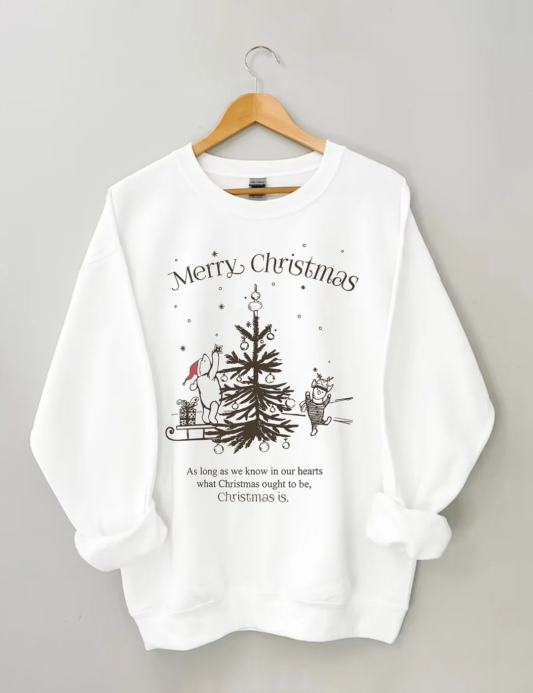 Winnie And Piglet Christmas Sweatshirt