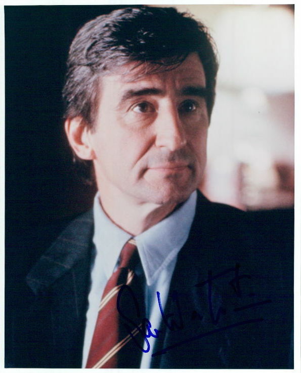 Sam Waterston Law and Order in-person signed 8x10 Photo Poster painting COA