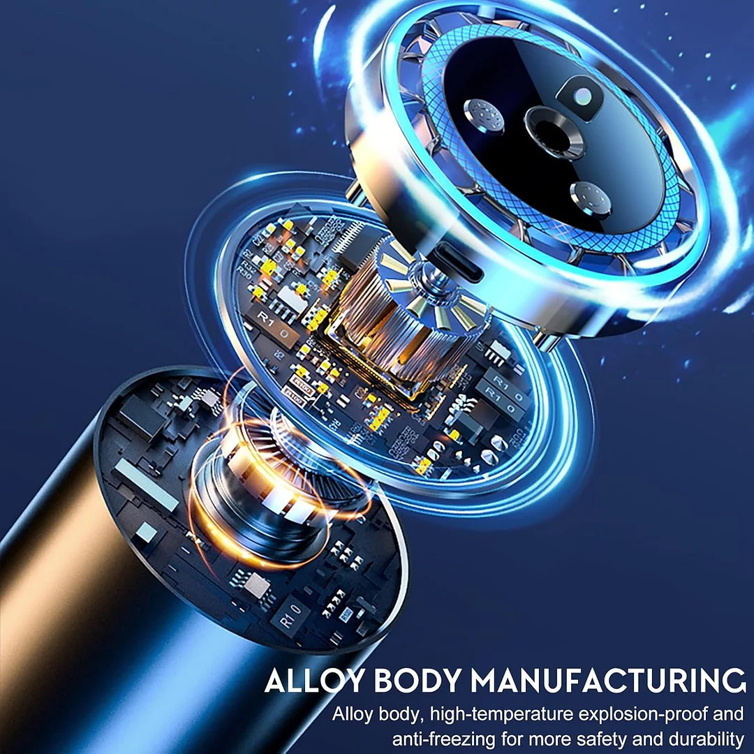 Smart car air freshener, automatic induction atomization, adjustable concentration, USB charging, customized car logo