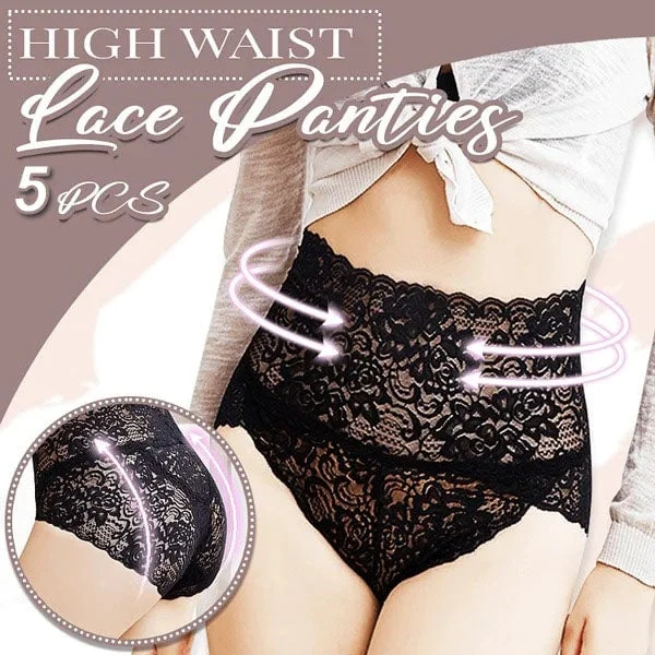 💟Buy 4 Get 8 Free 💕High-waisted Sexy Lace Panties