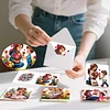 6pcs Diamond Painting Mothers Day Greeting Card with Envelope for Family Friends Holiday Gift Congratulations