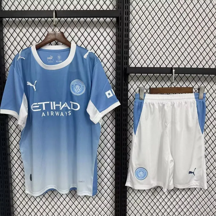 Kids Manchester City 26/27 Home Jersey 1:1 Thai Quality
