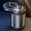 Smart Ashtray Automatic Opening And Closing Switch Infrared Sensor Car Metal Cylinder Travel Home Will Not Drop Ash