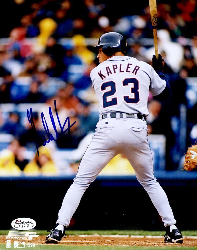 Gabe Kapler Signed Jsa Cert Sticker 8x10 Photo Poster painting Authenticated Autograph