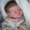 [Heartbeat💖 & Sound🔊] 20" Lifelike Handmade Newborn Sleeping Reborn Baby Girl Doll Named Kanala - RBBI-Myrebornbabydoll® Myrebornbabydoll®