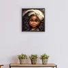 Diamond Painting -DIY Round Drill Black Girl