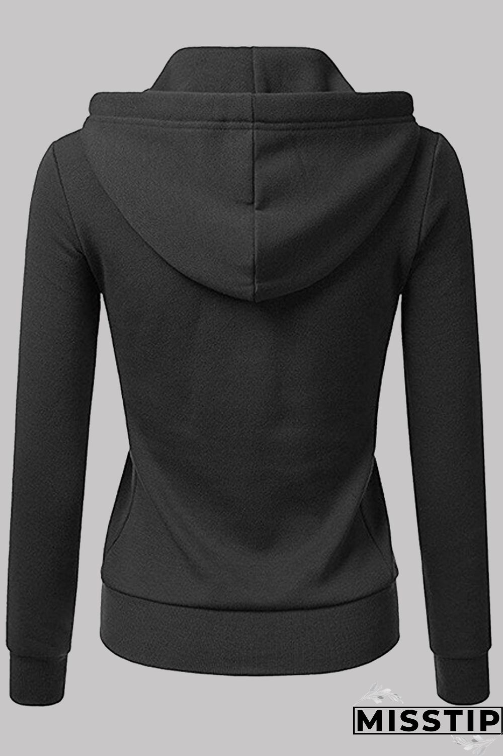 Light Blue Fashion Casual Solid Patchwork Zipper Hooded Collar Outerwear