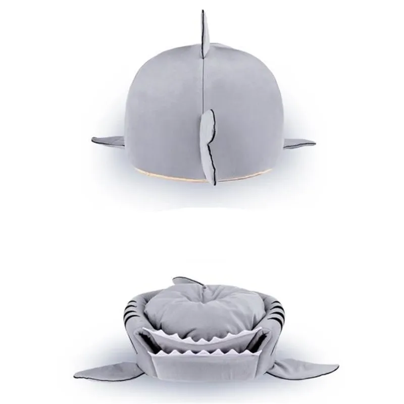 Soft And Comfortable Creative Shark Pet Bed For All Sasons