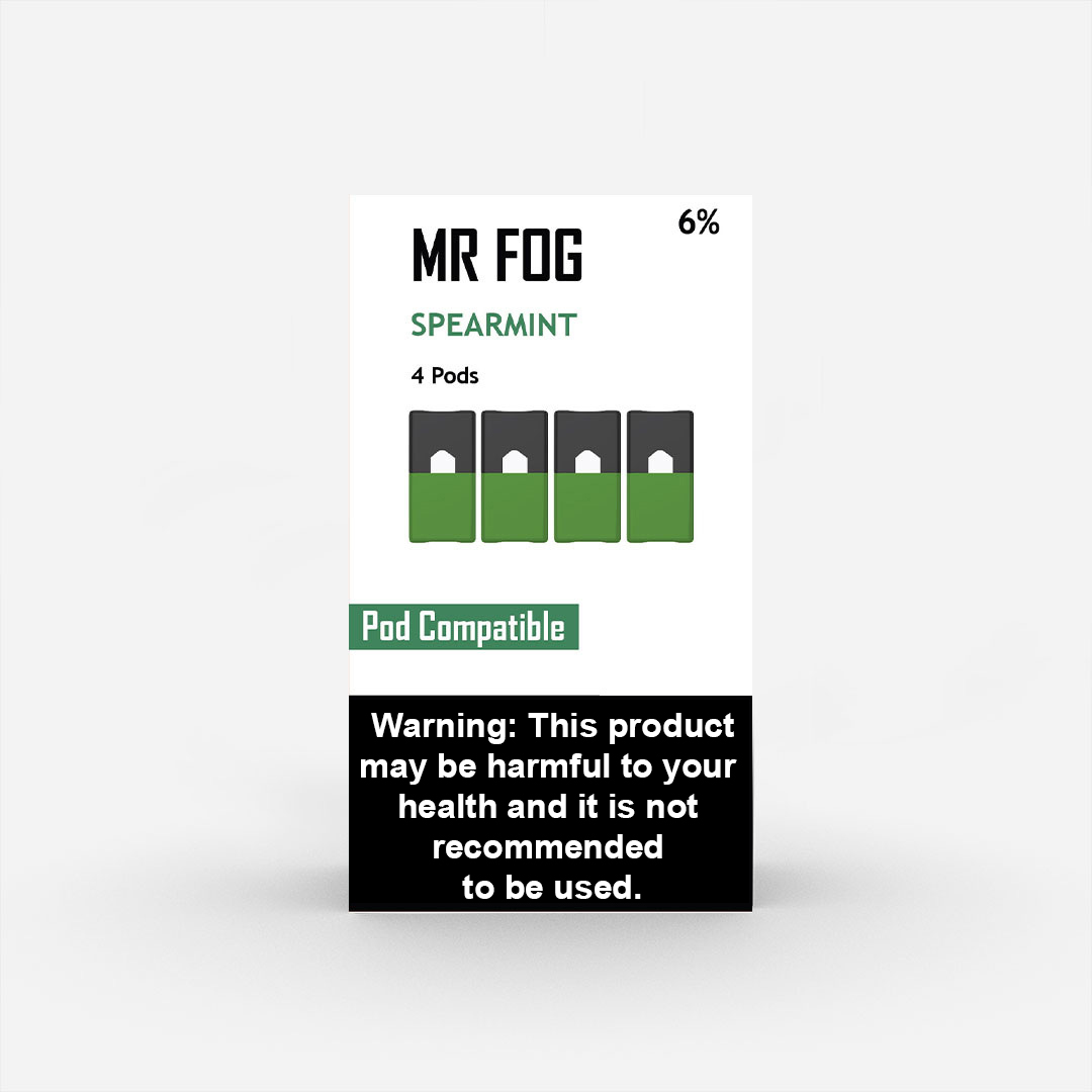 MR FOG PODS PACK OF 4 Spearmint